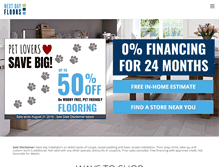 Tablet Screenshot of nextdayfloors.net
